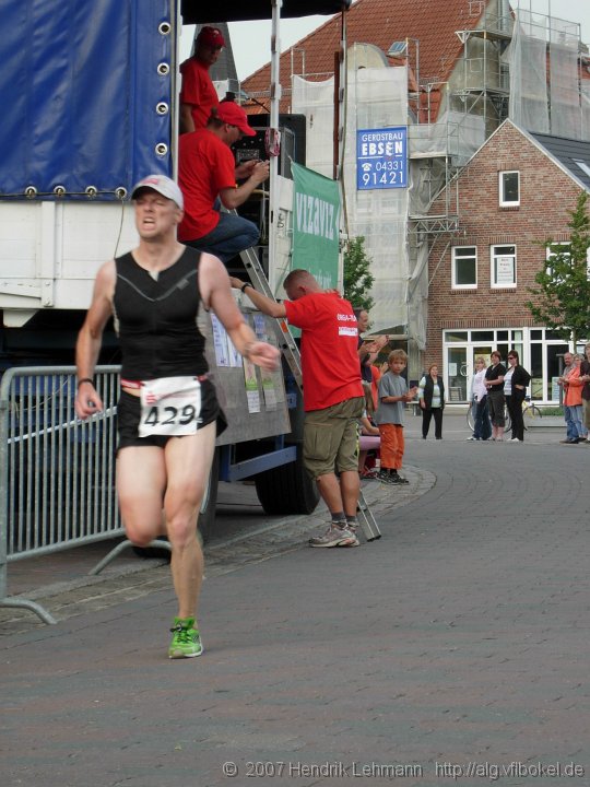 Nortorf - 10 km Sieger Andreas Riese 